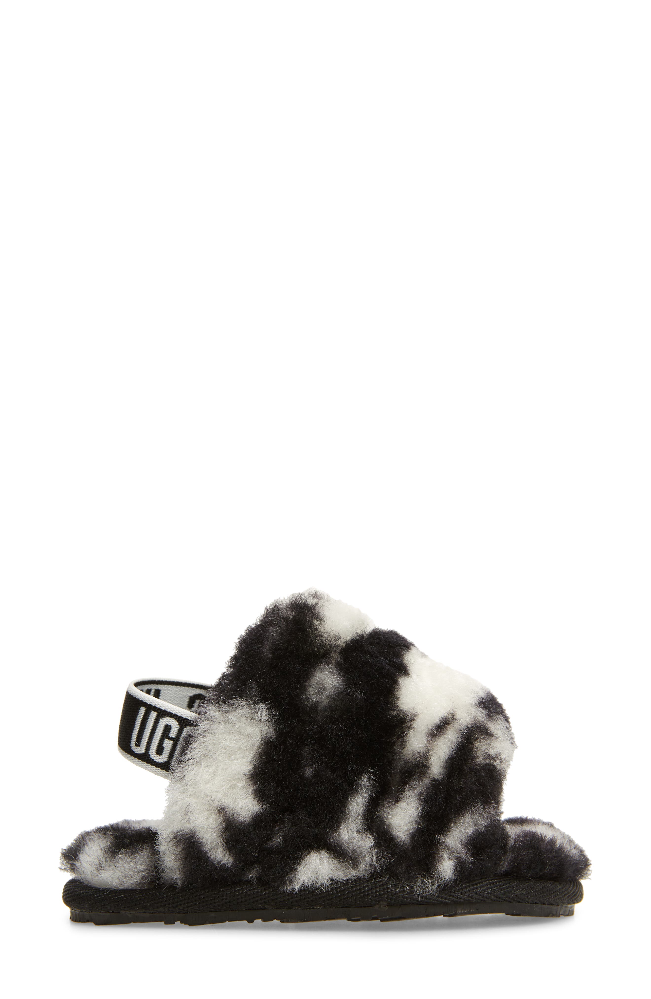 UGG<sup>®</sup> Fluff Yeah Genuine Shearling Slide Sandal, Alternate, color, 
