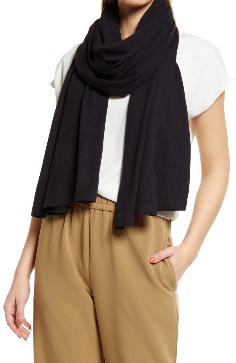 Nordstrom Transitional Knit Travel Wrap, Main, color, 