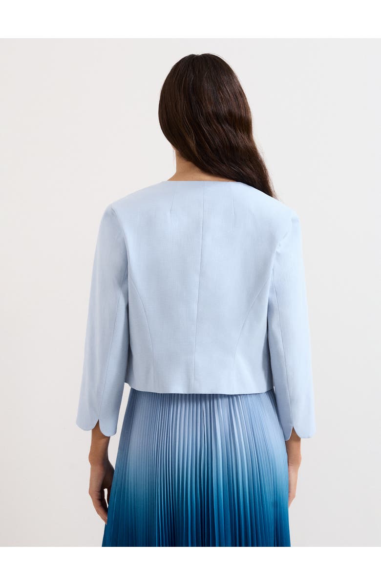 Phase Eight Elizabeth Cropped Jacket, Alternate, color, Pale Blue