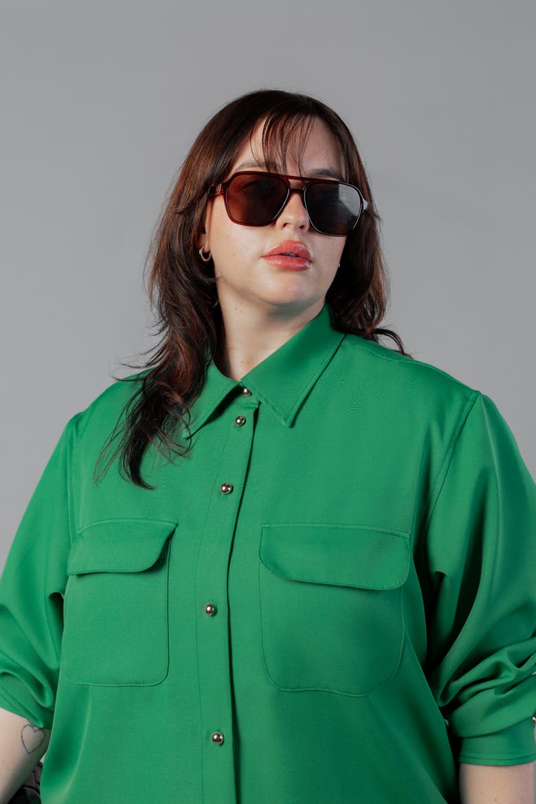 The Payton Two Pocket Shirt, Alternate, color, Green