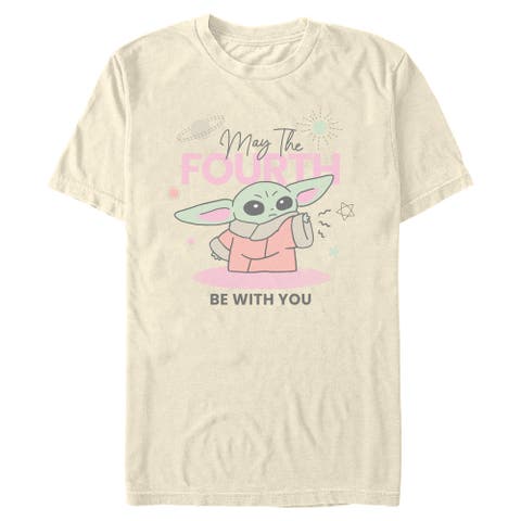 Men's Grogu May The Fourth Short Sleeve Graphic T-shirt