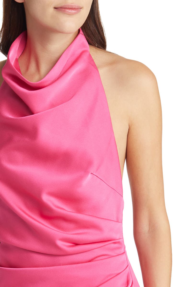 MISHA Clover Cowl Neck Gown, Alternate, color, 