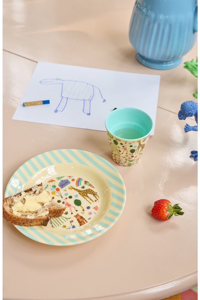 Kids Melamine Cup Fun Fair, Alternate, color, Mint