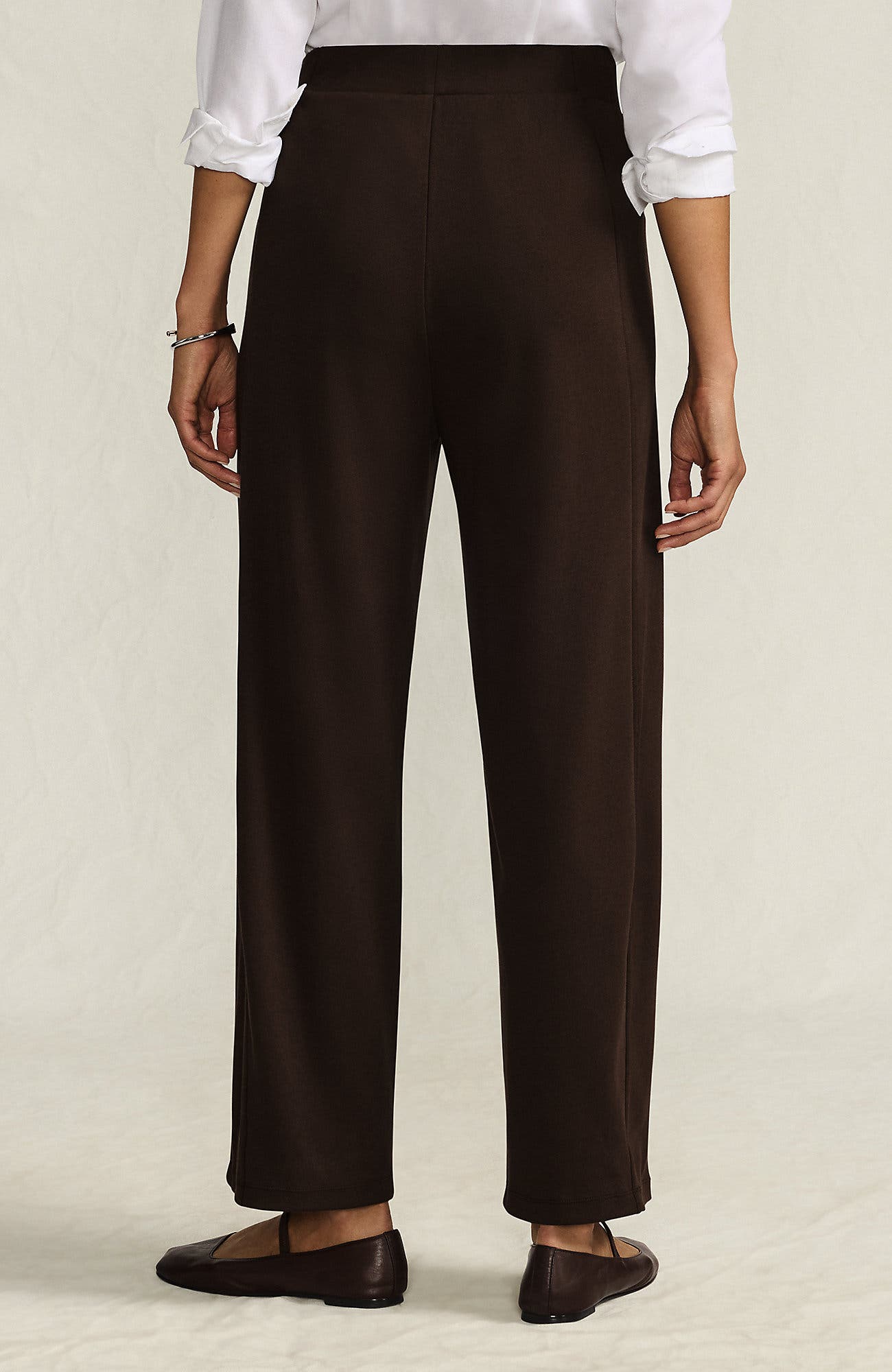 Sport Knit High Rise Barrel Ankle Pants - image 4