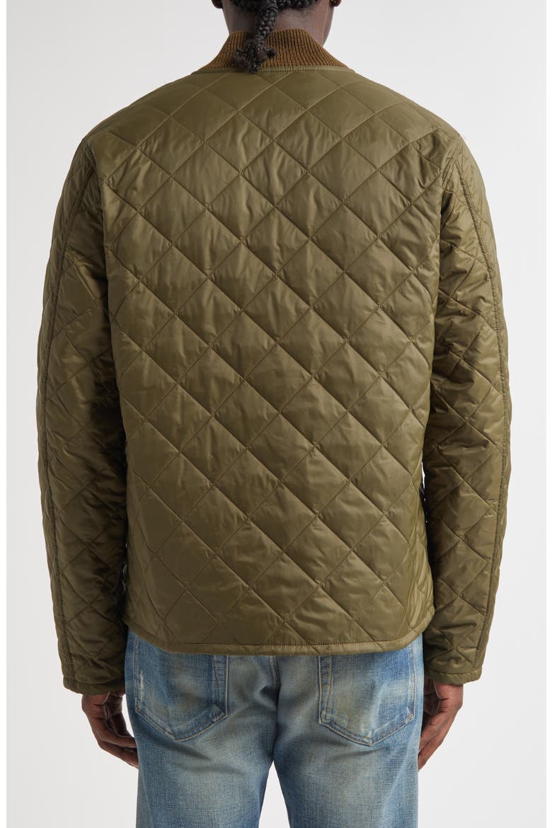 Quilted Reversible Jacket, Alternate, color, VINTAGE OLIVE/ SAGE