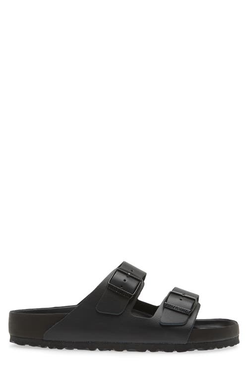 Birkenstock Arizona Double-buckle Slide Sandals In Black