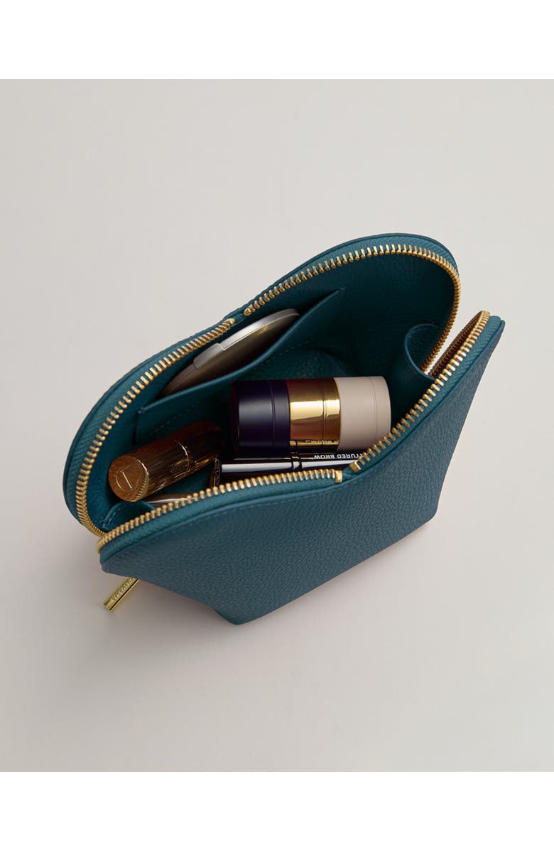 Cuyana Mini Heart Case, Alternate, color, Deep Ocean