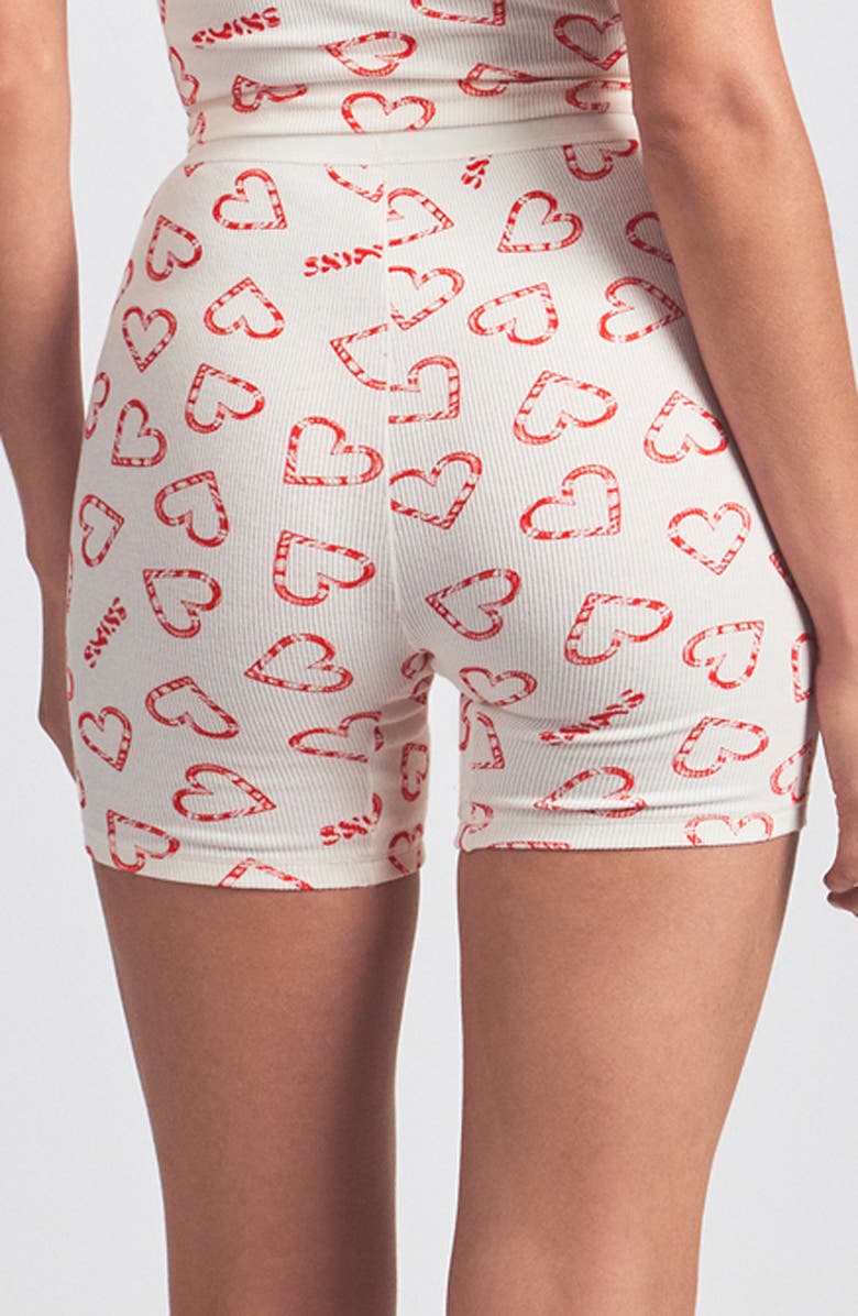 SKIMS 3-Pack Cotton Rib Boxers, Alternate, color, Marble Candy Multi