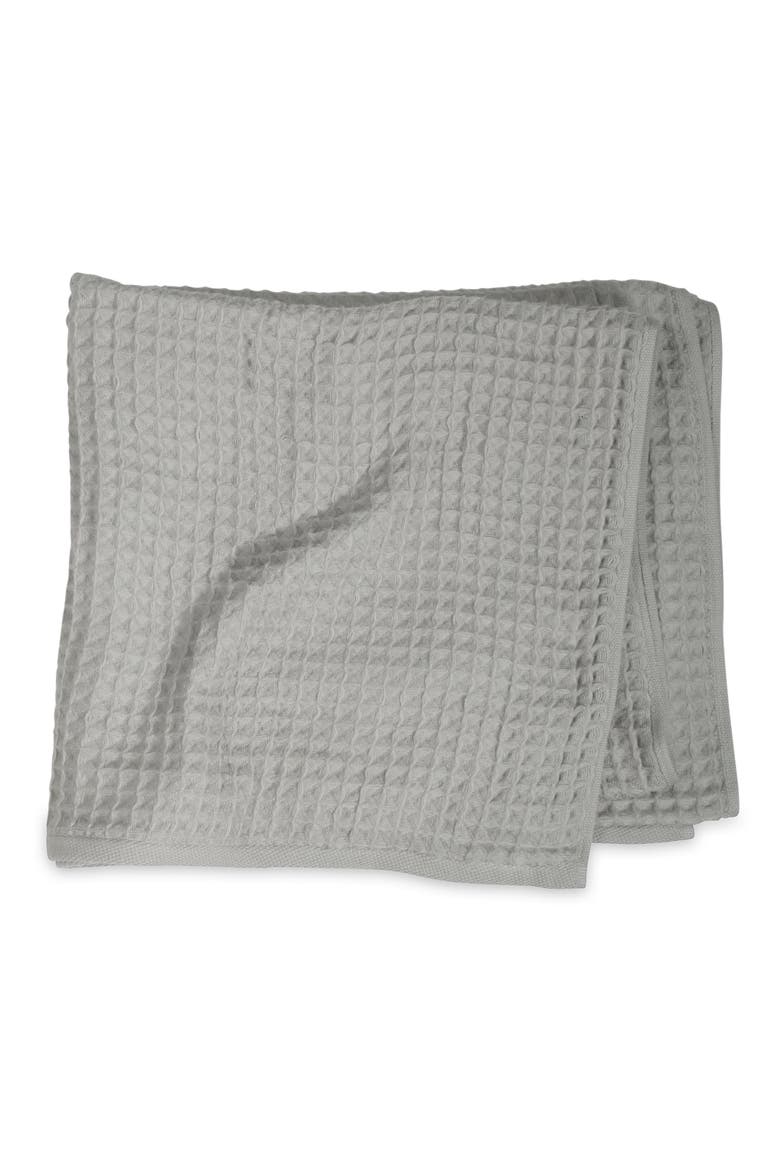 Air Waffle Bath Towel, Main, color, GREY