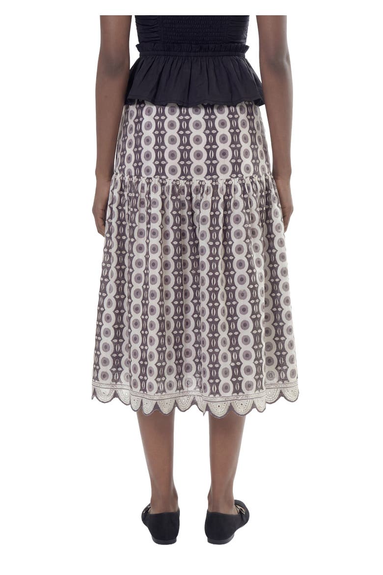 Riya Skirt, Alternate, color, CIRCLE PRINT