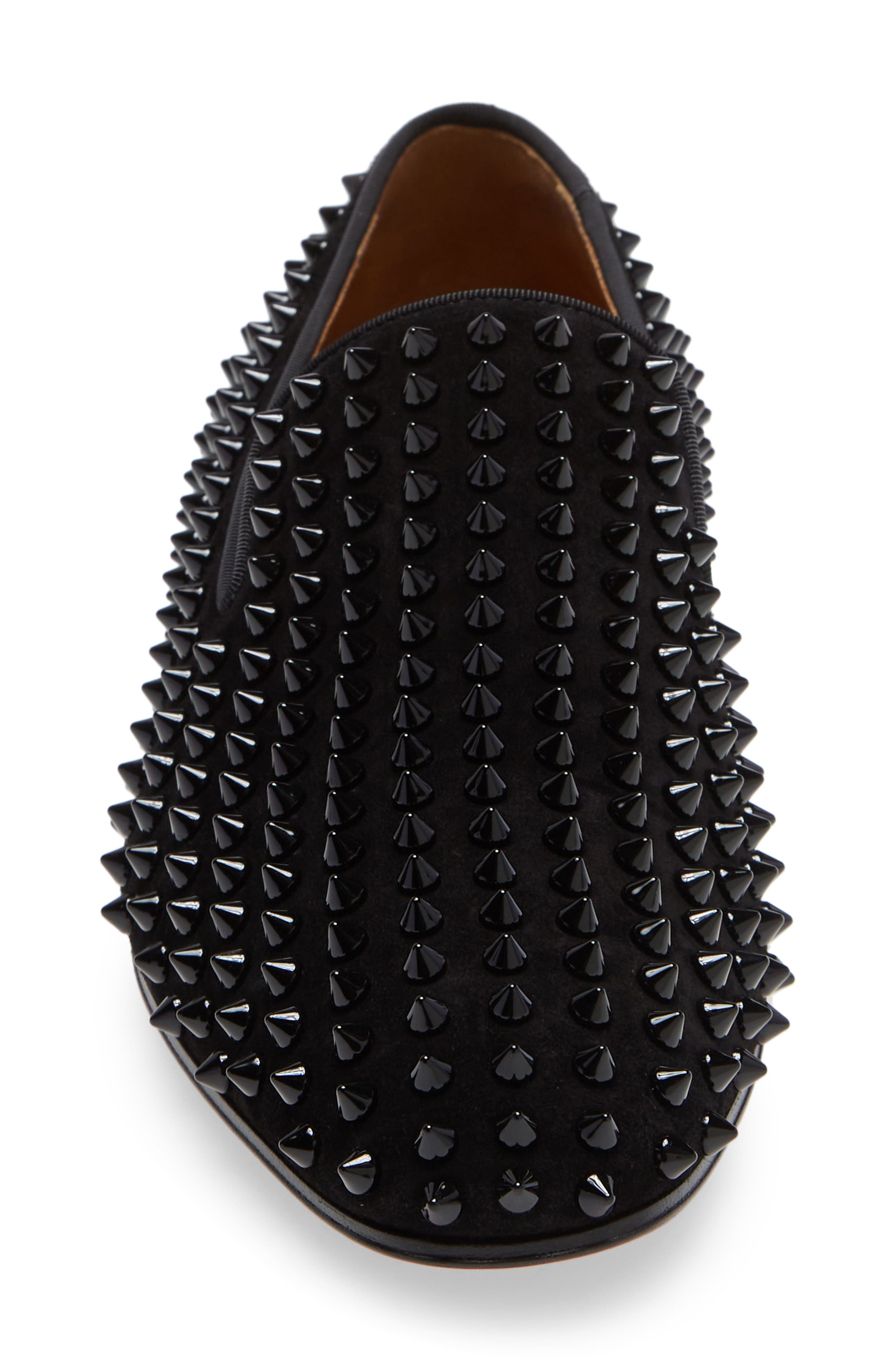 Christian Louboutin Dandelion Spikes Venetian Loafer, Alternate, color, 