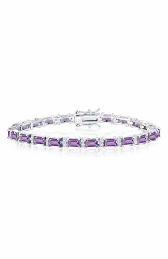 Emerald Cut Cubic Zirconia Bracelet