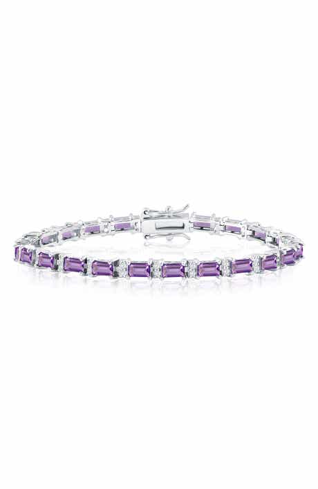 Emerald Cut Cubic Zirconia Bracelet