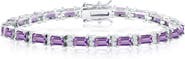 SIMONA Emerald Cut Cubic Zirconia Bracelet