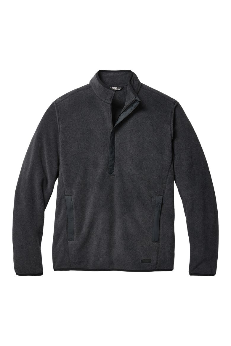 Deming Fleece Pullover, Alternate, color, BLACK
