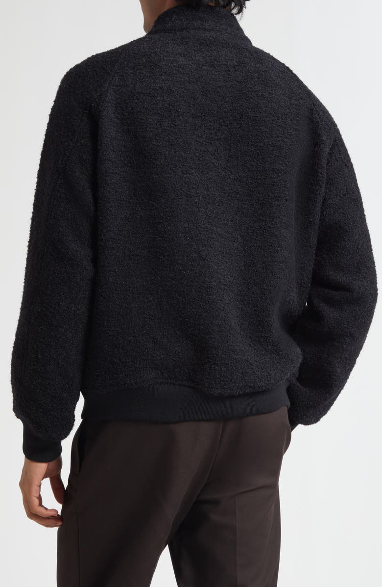 Massimo Alba Bleeker Reversible Bomber Jacket, Alternate, color, Nero