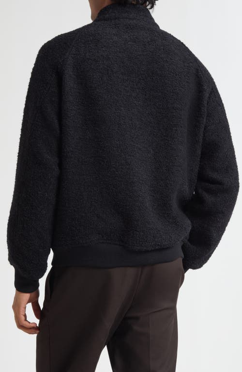 Massimo Alba Bleeker Reversible Bomber Jacket In Black