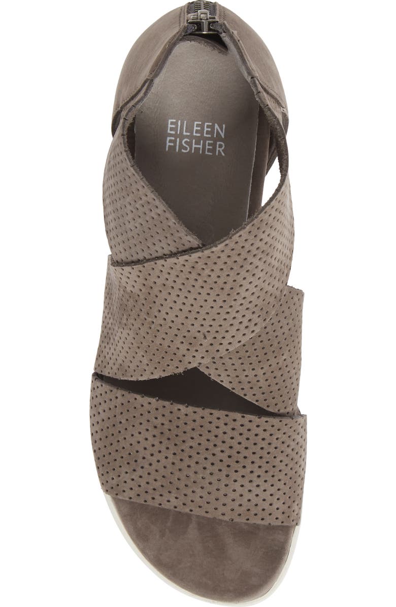 Eileen Fisher Voice Wedge Sandal, Alternate, color,