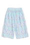 Kids' Print Pleated Chiffon Top
