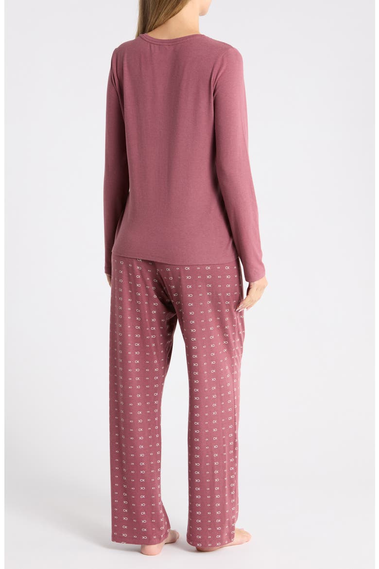 Logo Long Pajamas, Alternate, color, PARALX LOGO