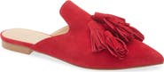 BELLS & BECKS Mirella Pointy Toe Tassel Mule