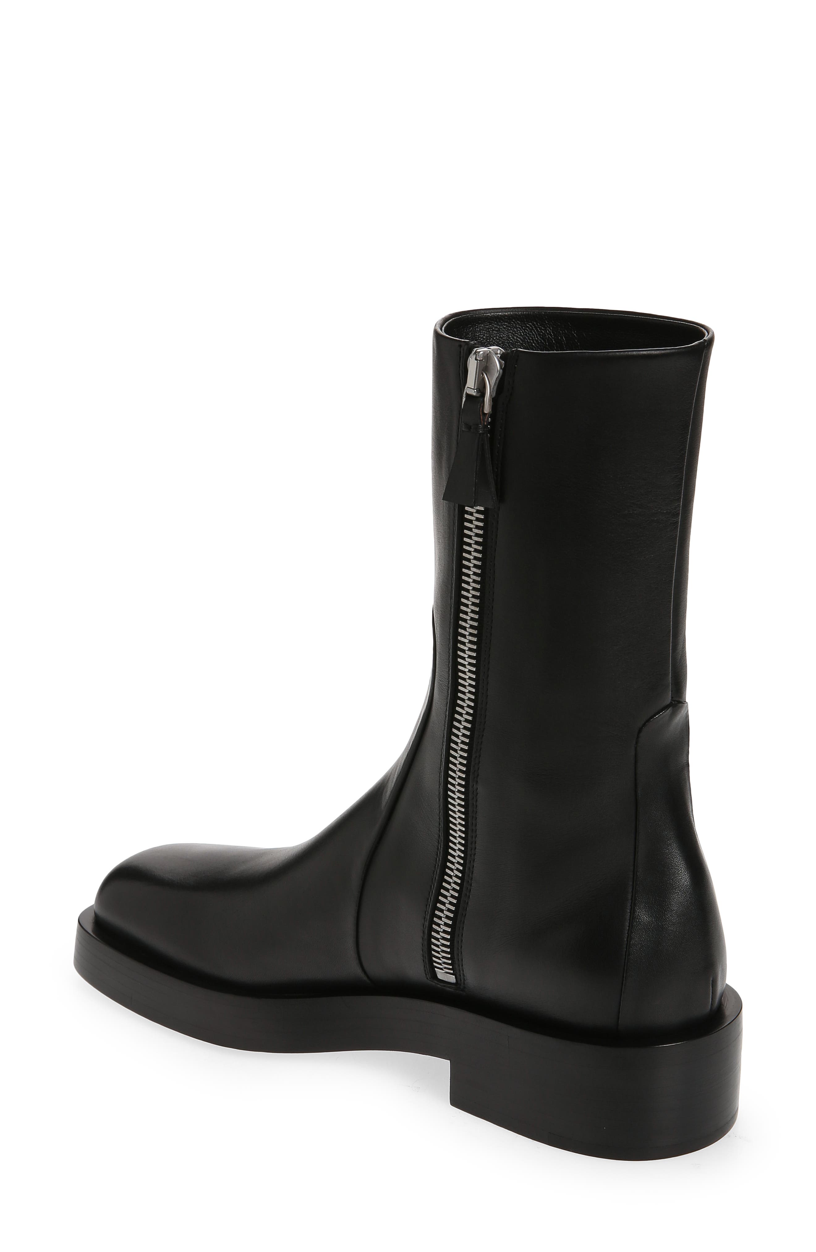 Jil Sander Square Toe Boot, Alternate, color, 