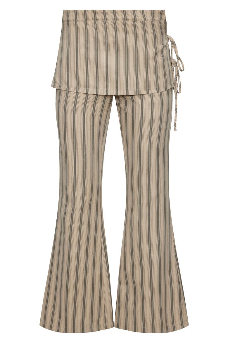 Alpine Flare Pants, Alternate, color, BEIGE STRIPE