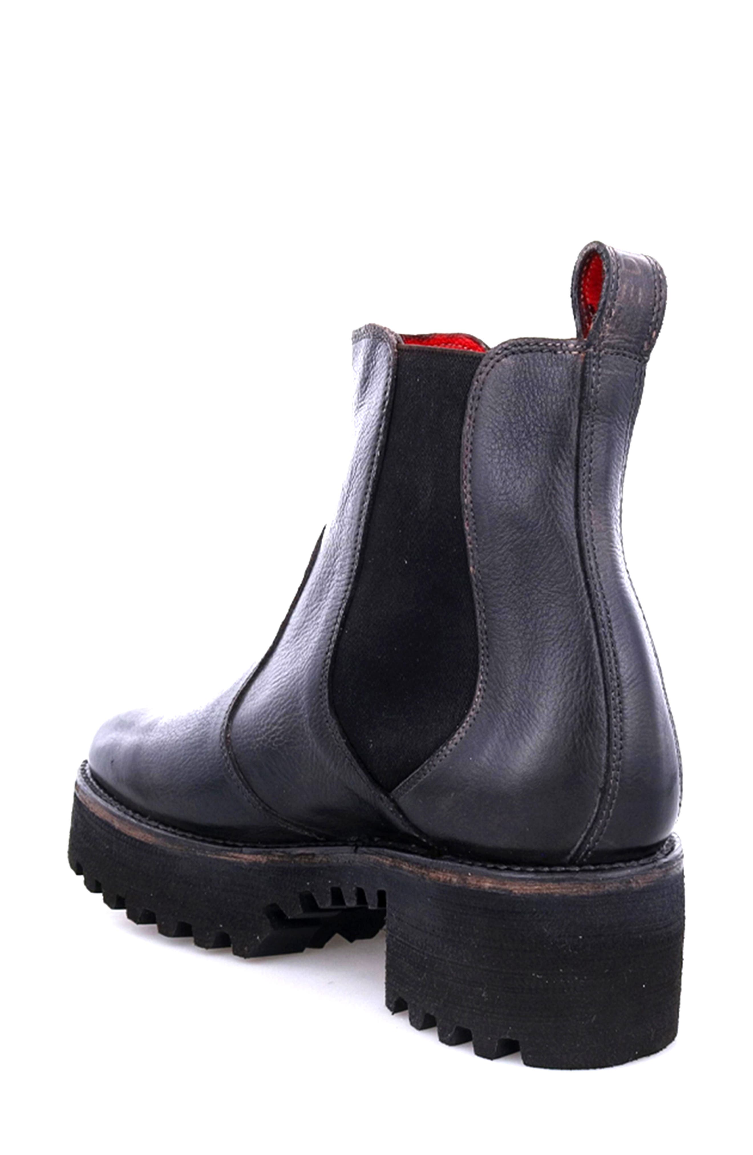 Bed Stu Valda Chelsea Boot, Alternate, color, Black Rustic