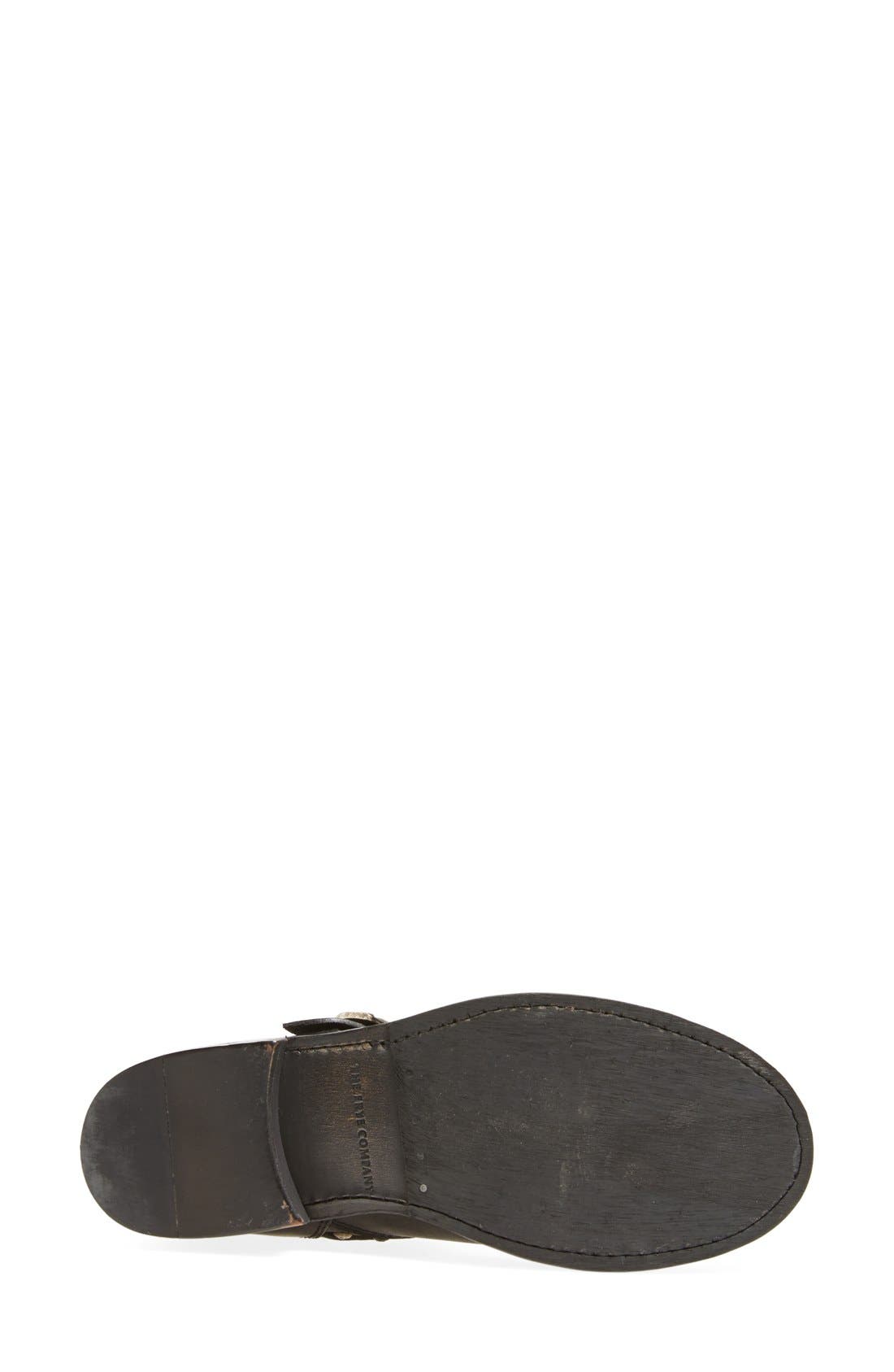 Frye 'Jenna Cut Stud' Short Moto Boot, Alternate, color, 