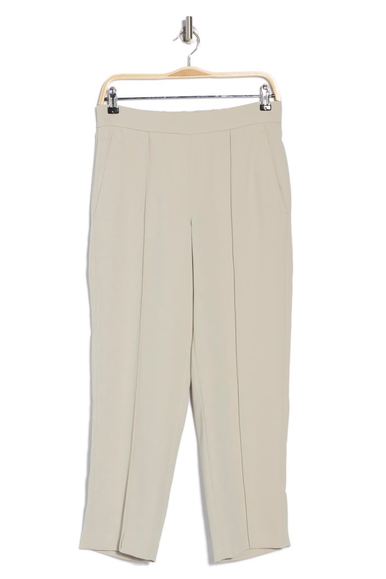 Mid Rise Pull-On Tapered Pants, Alternate, color, OYSTER