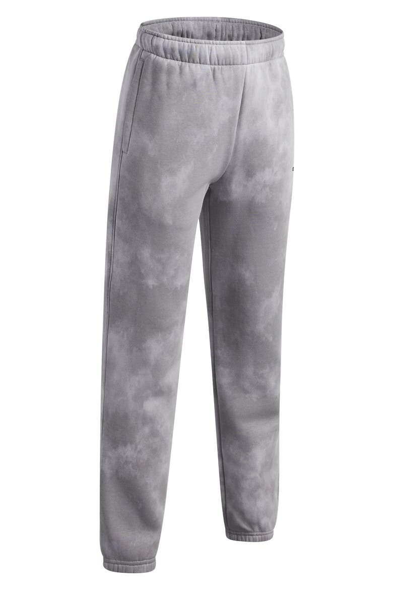 Kids' Icon Fleece Washed Joggers, Alternate, color, MOD GRAY