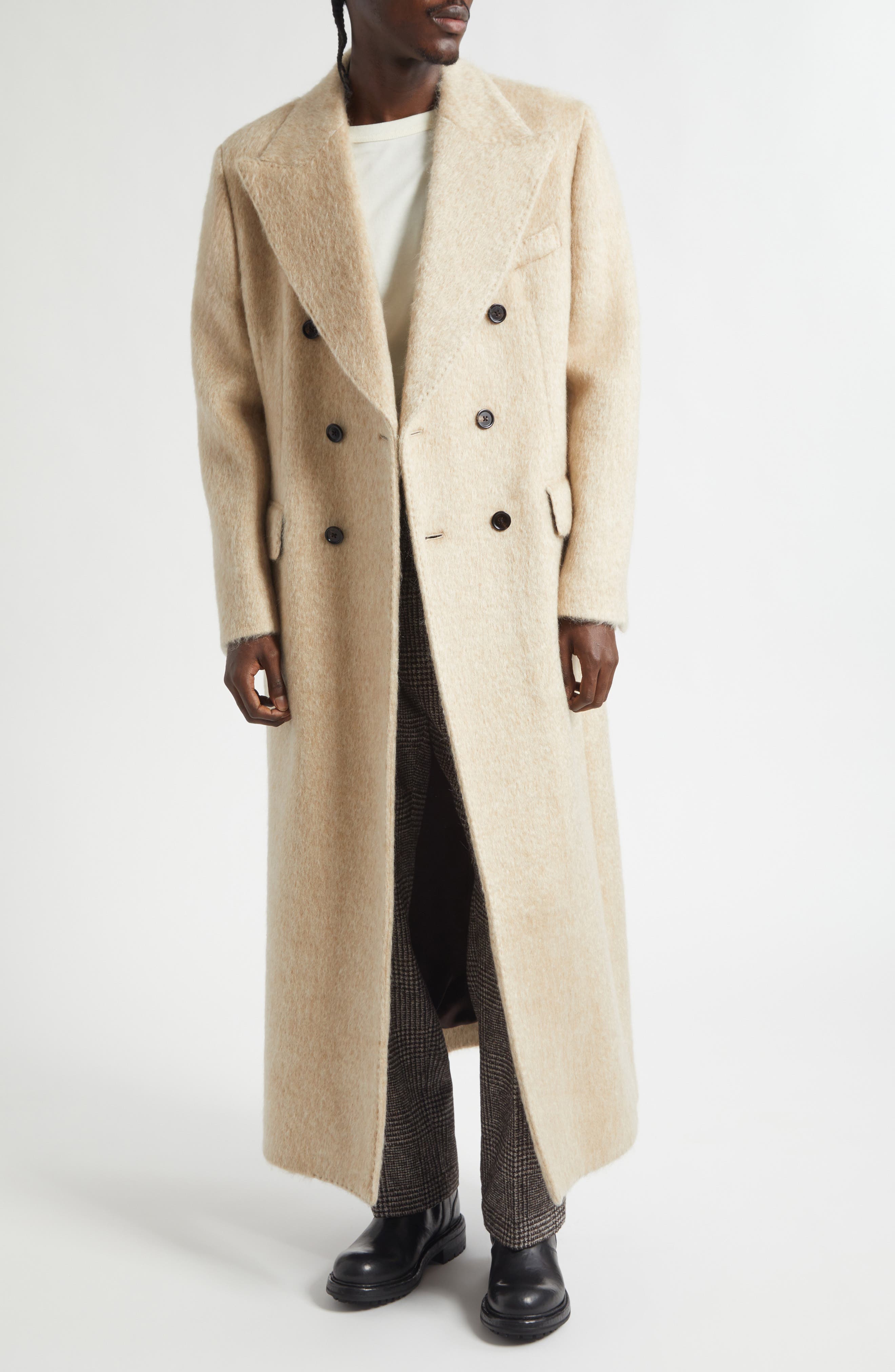 Double Breasted Longline Coat - image 2