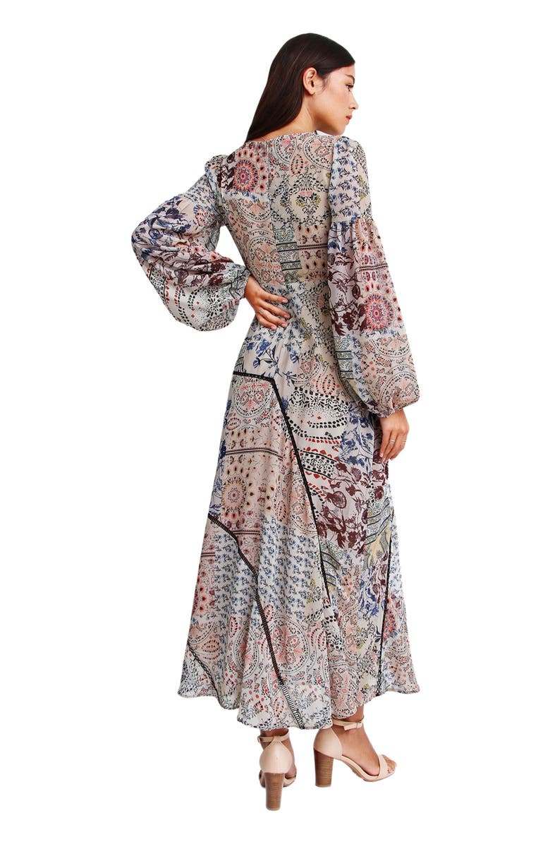 Belle & Bloom In Your Dreams Maxi Dress, Alternate, color, Beige