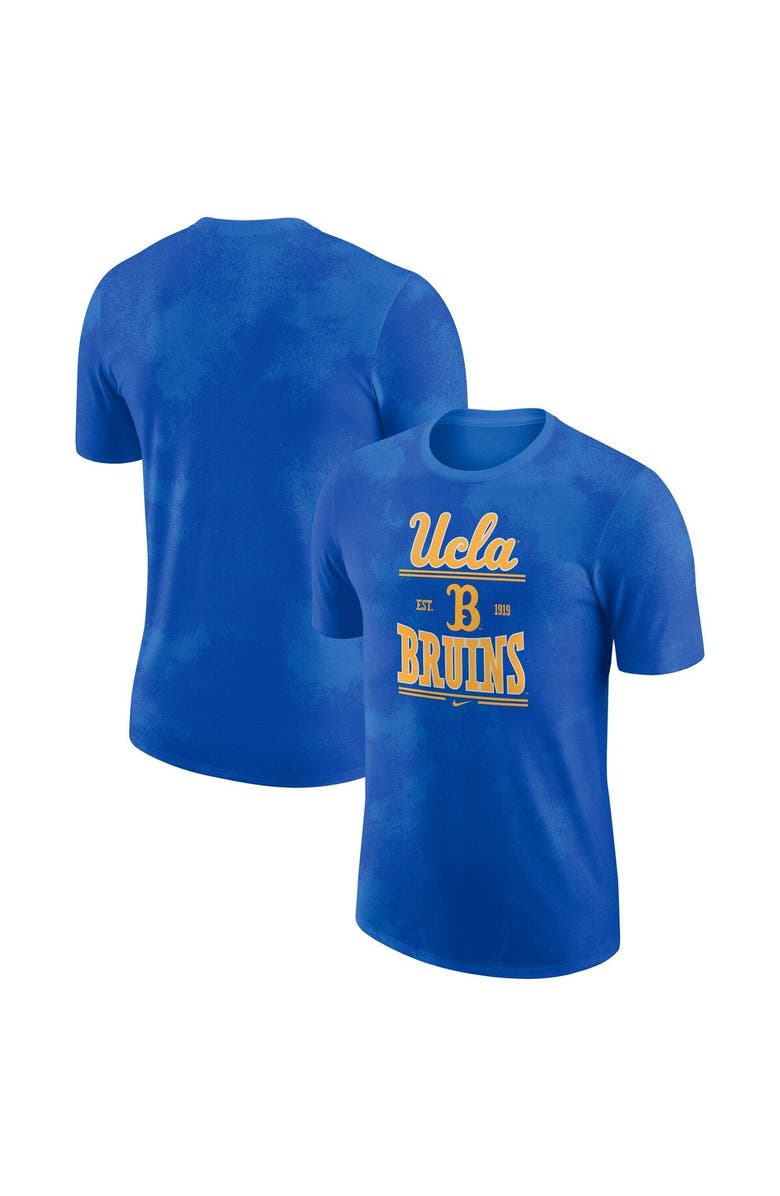 Nike Men's Nike Blue UCLA Bruins Team Stack T-Shirt, Main, color, 