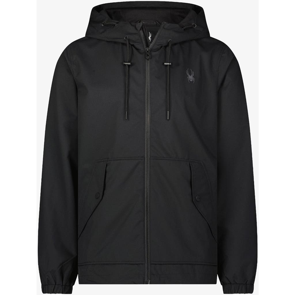 Spyder Men Gale Windbreaker In Black