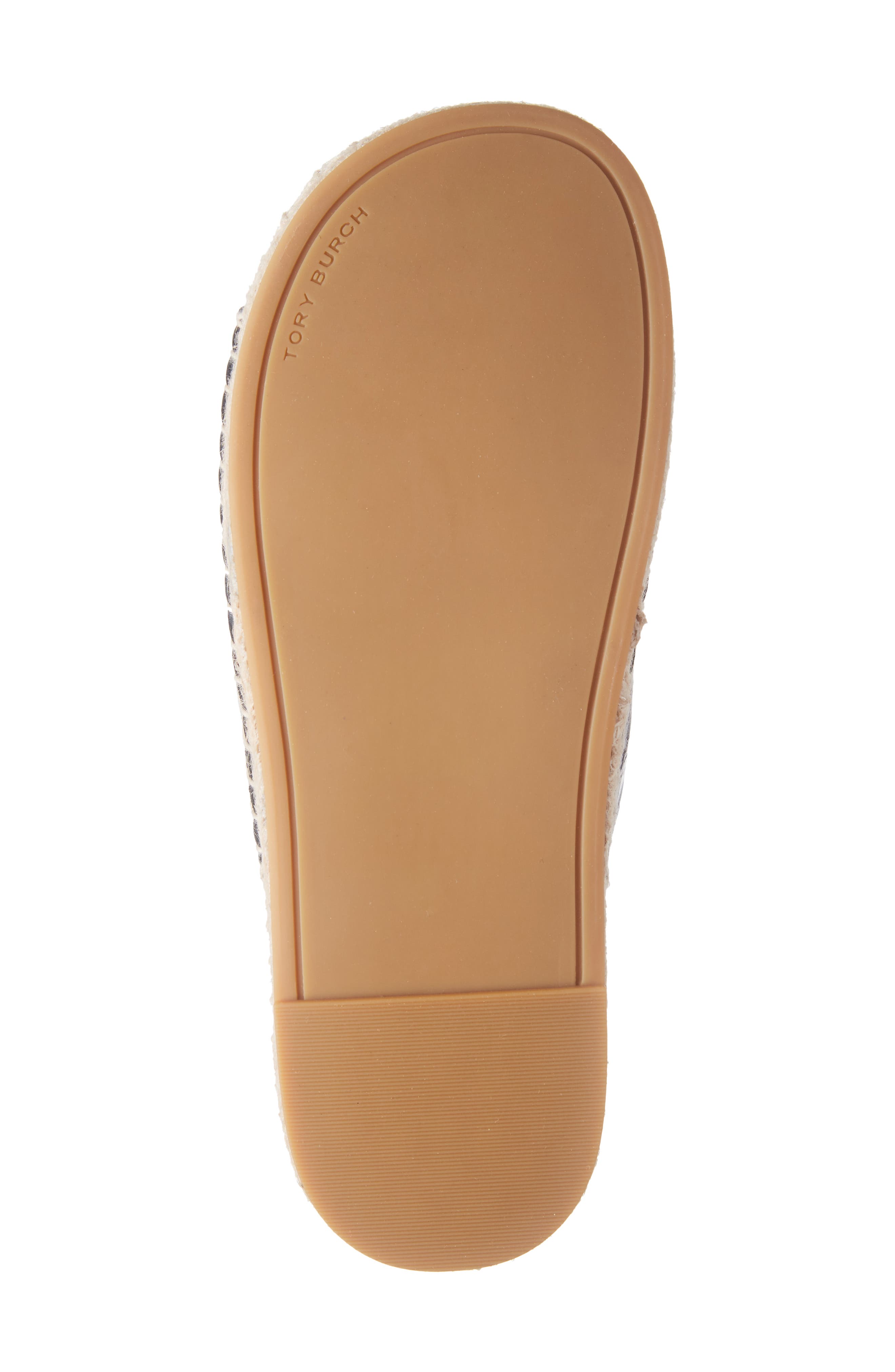 Tory Burch Selby Two-Band Espadrille Slide Sandal, Alternate, color, 