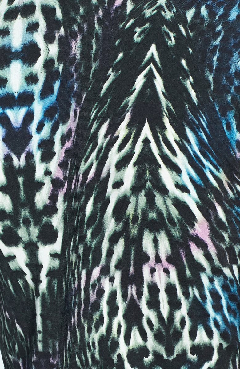 Vince Camuto Draped Front Stretch Knit Top, Alternate, color,