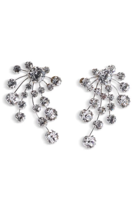 Brian Crystal Statement Earrings
