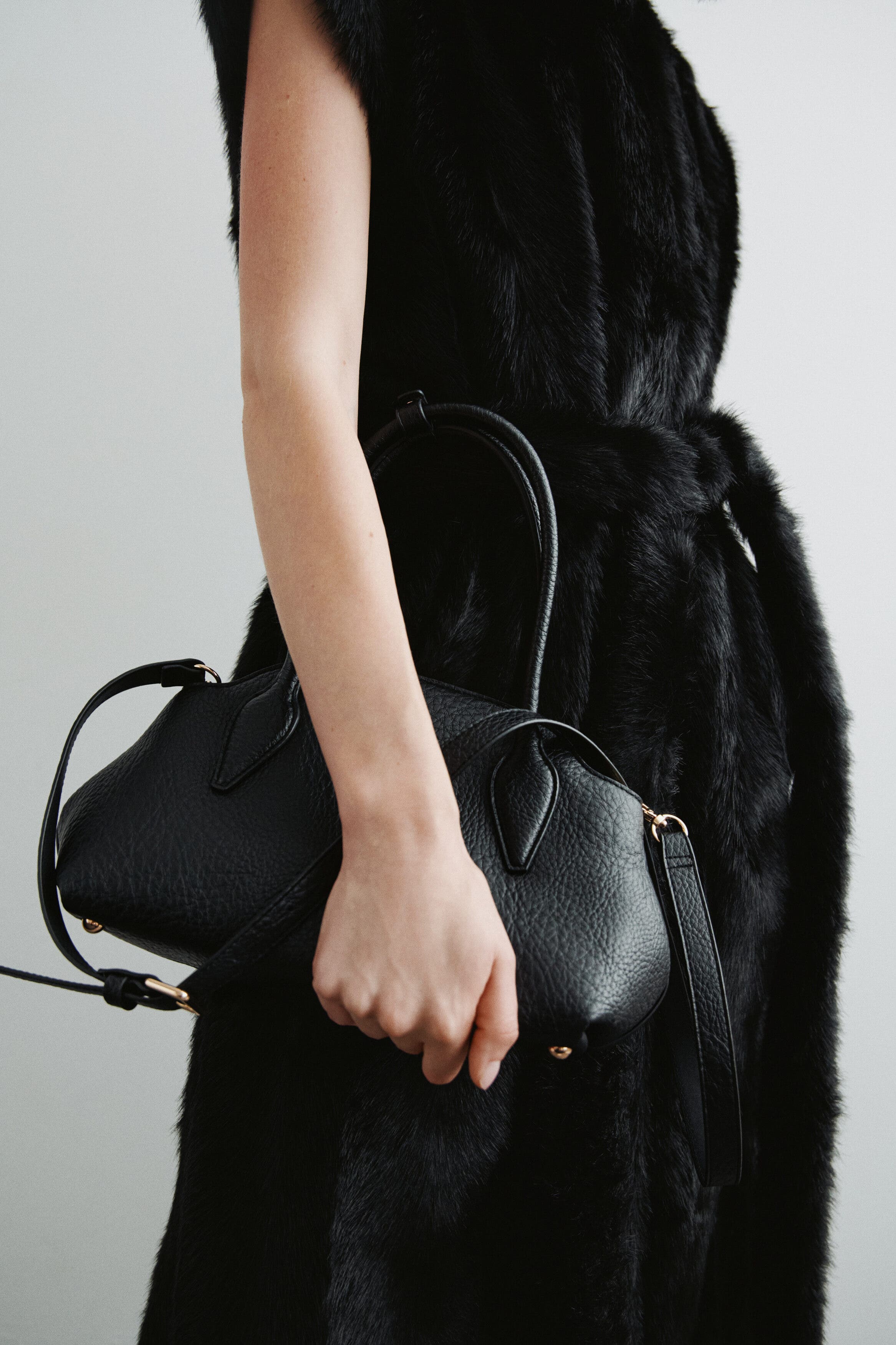 H&M Crossbody Bag, Alternate, color, Black