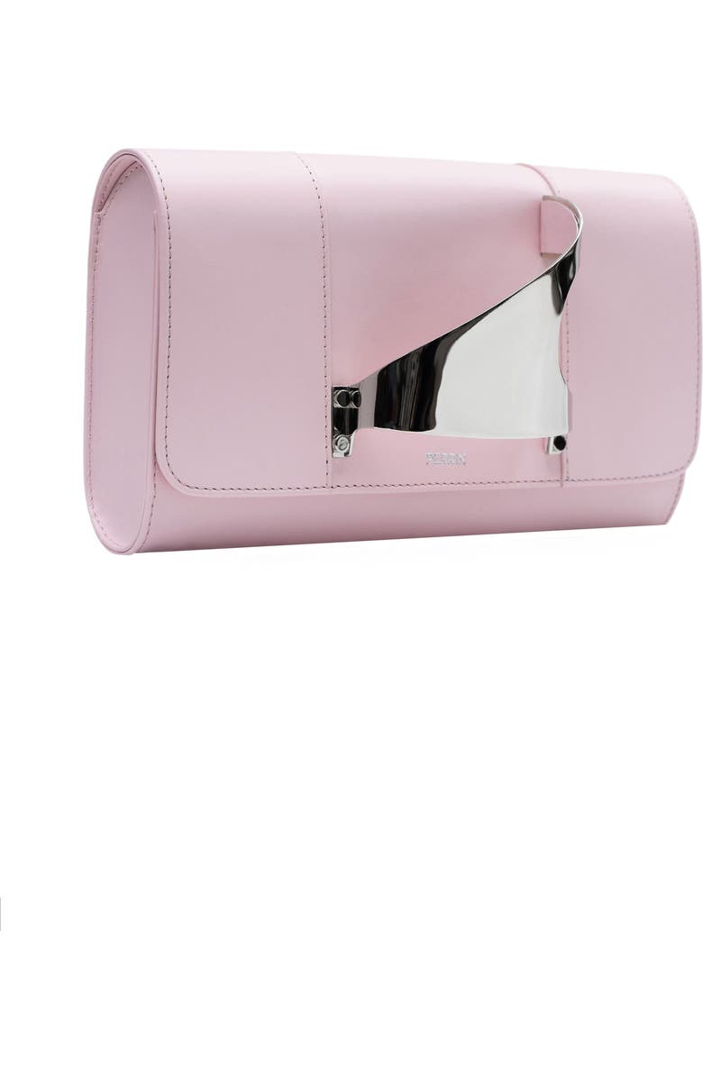 PERRIN PARIS L'Eiffel Classic Clutch, Alternate, color, Puff Pink