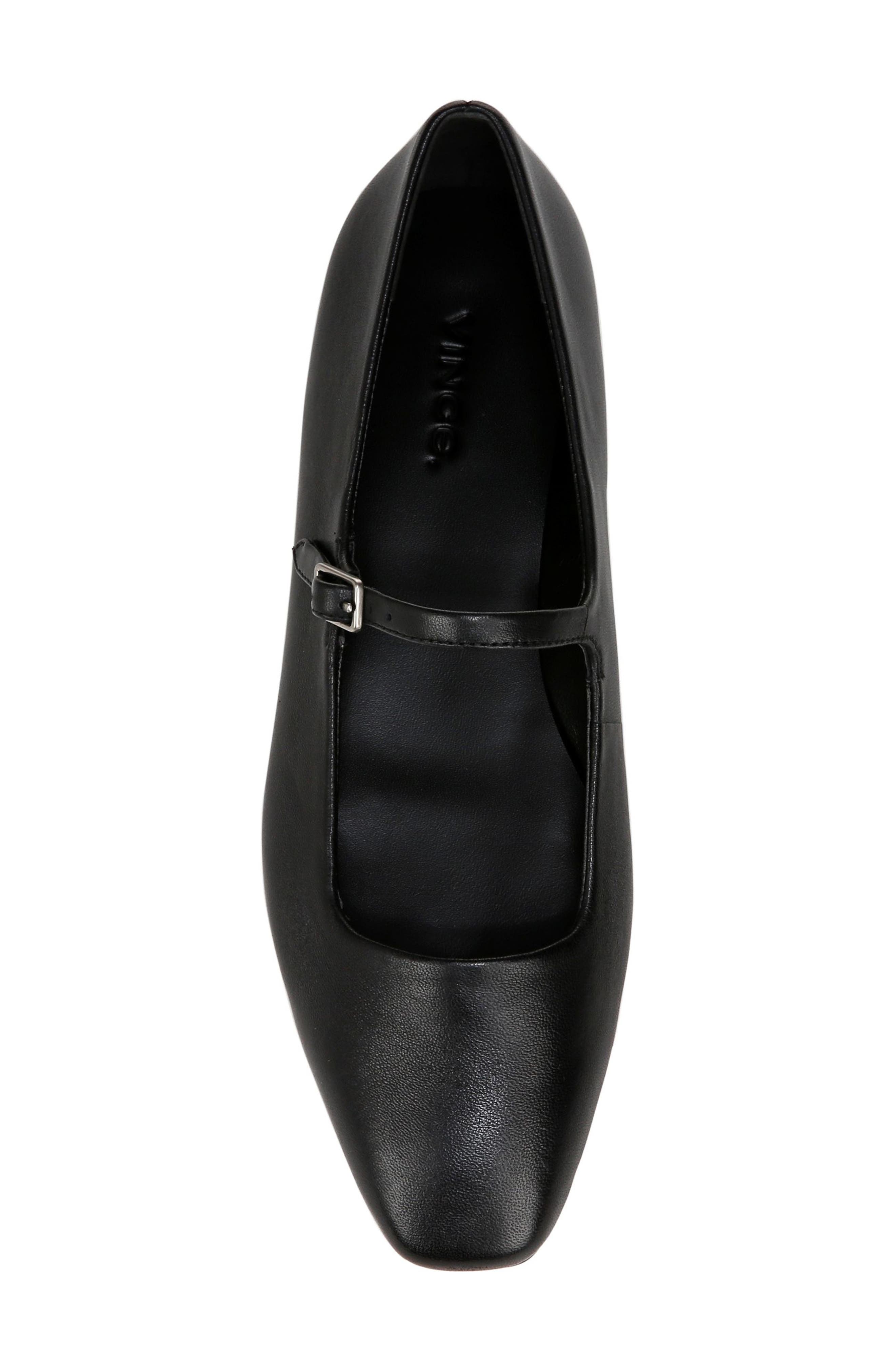 Vince Brody Mary Jane Flat, Alternate, color, Black