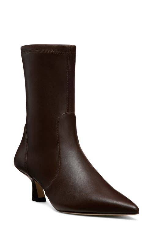 Stuart Weitzman Vinnie Bootie 50 In Brown