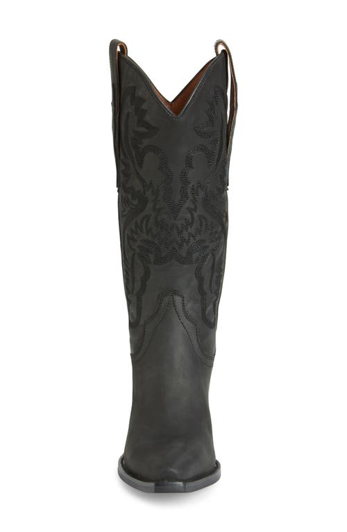 Jeffrey Campbell Dagget Western Boot In Black
