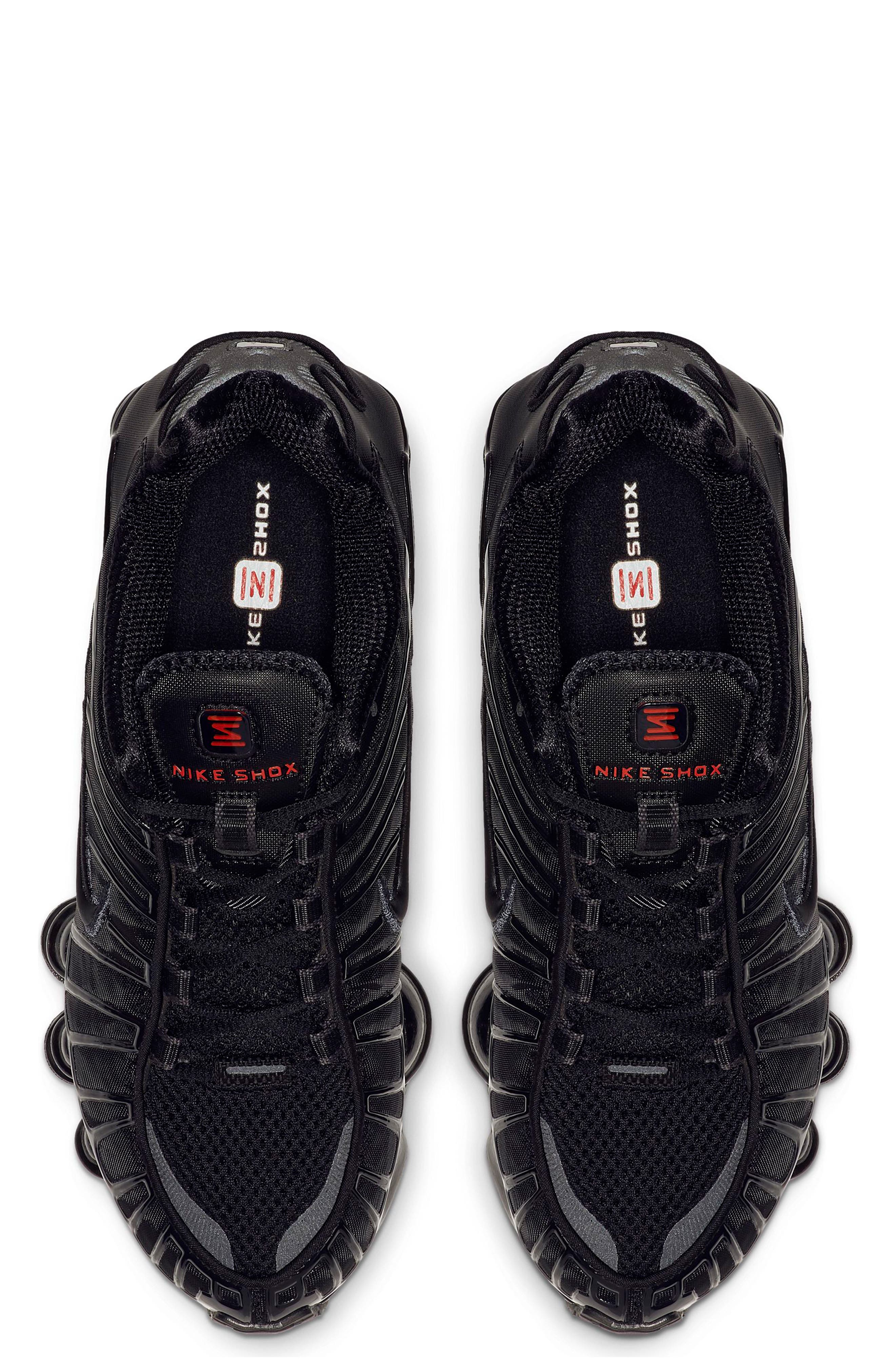 Shox TL Sneaker, Alternate, color, 002 BLACK/BLACK
