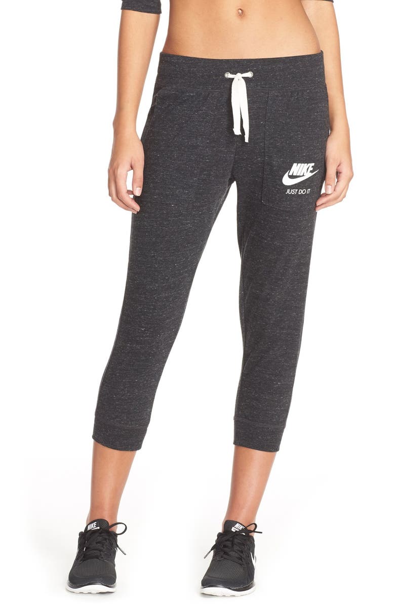Nike 'Gym Vintage' Capris, Main, color,
