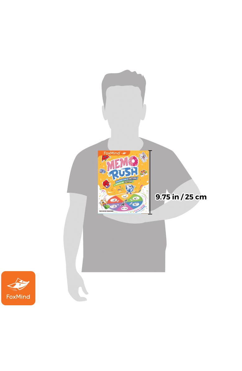 FoxMind Memo Rush Foxmind Games, The Matching Memory Game Of Emotions, Alternate, color, Multicolored