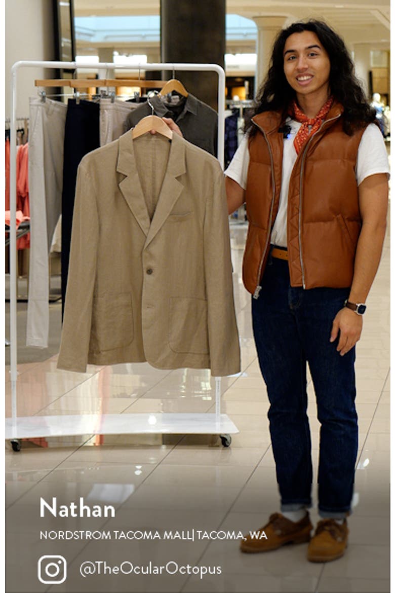 Relaxed Fit Hemp Sport Coat video
