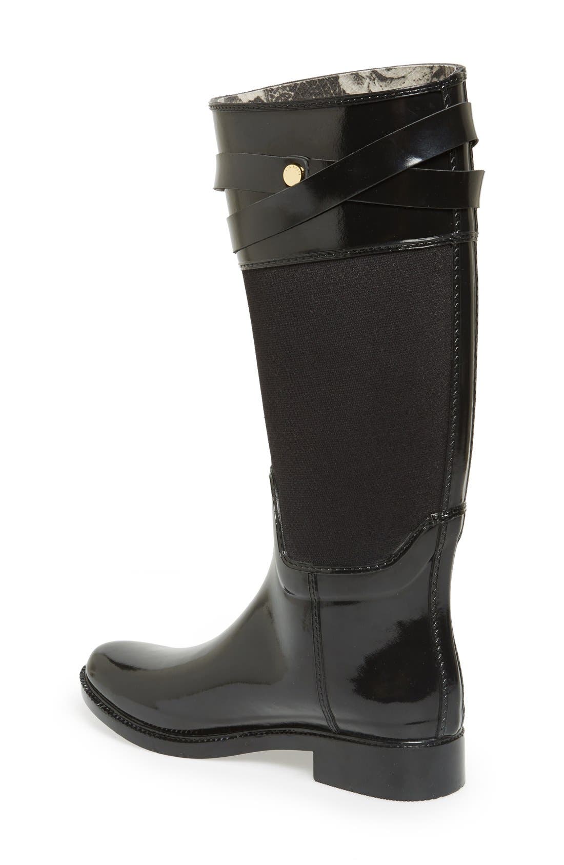 Ted Baker London 'Berklean' Waterproof Rain Boot, Alternate, color, 