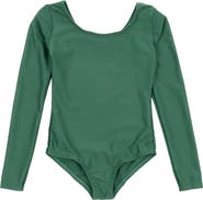 Leveret Girls Long Sleeve Leotard
