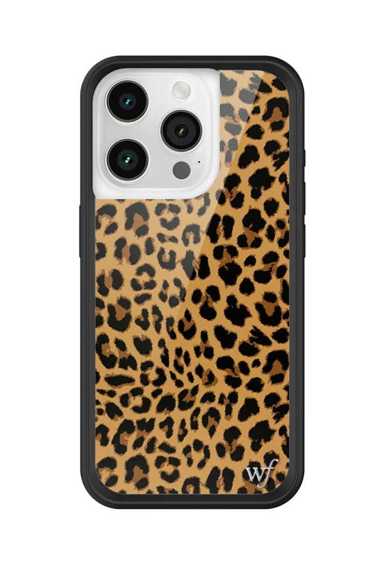 Meow | Brown iPhone Case, Alternate, color, Brown